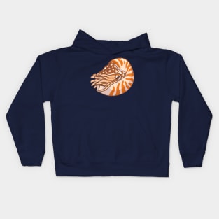 Chambered Nautilus Kids Hoodie